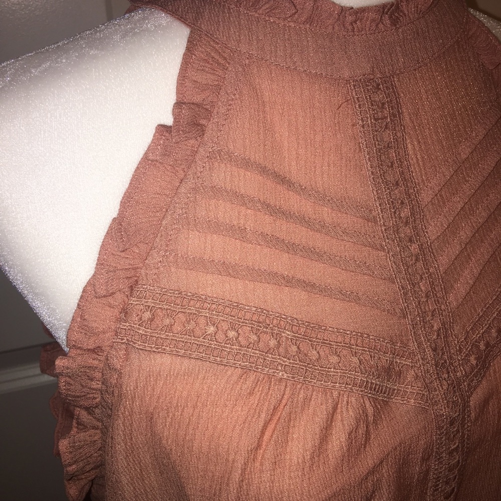 Sweet Dusty Rose 🌹 Mauve Tanked Top - Picture 3 of 5